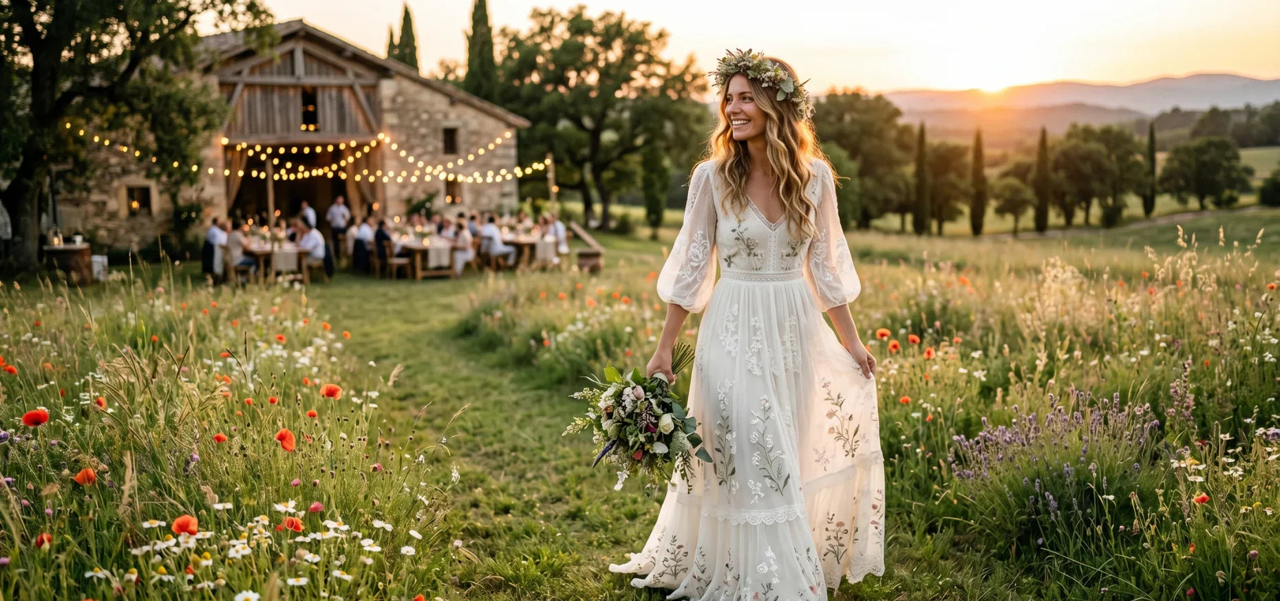 Robes de Mariée Champêtres