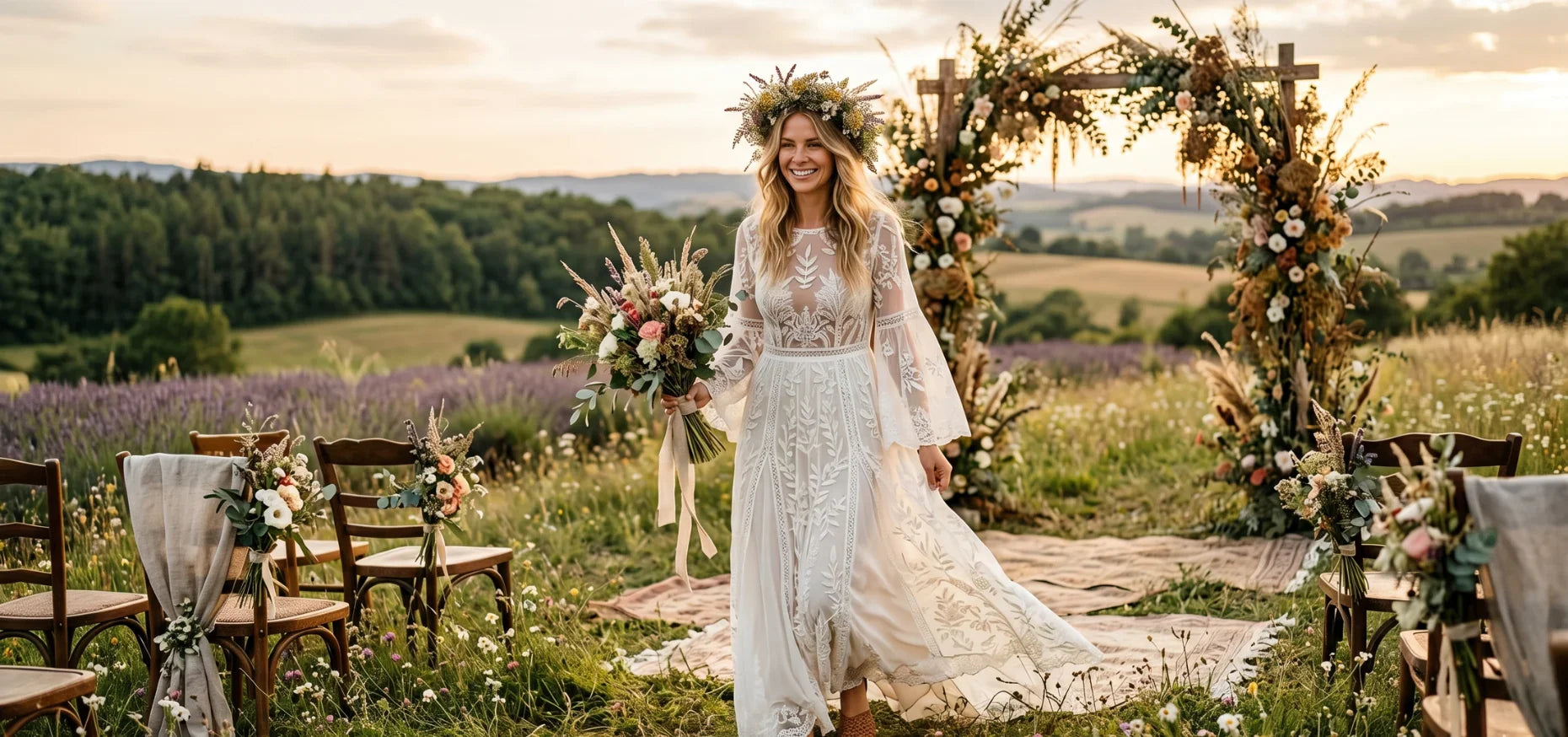 Robes de Mariée Bohème