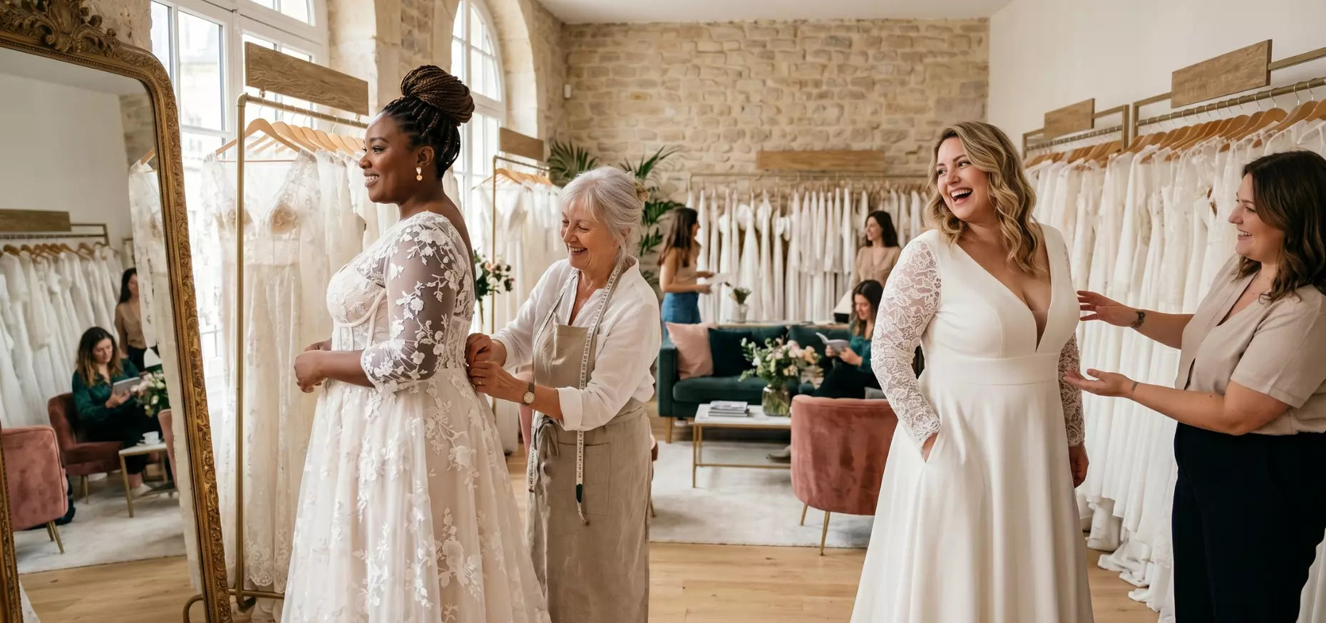 Robes de Mariée Grande Taille