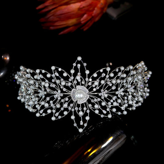 Diadème Mariage Fleurs