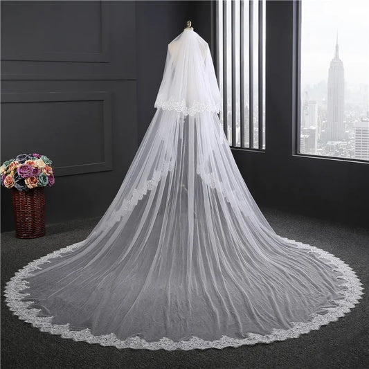 Voile de Mariée Longue 3M