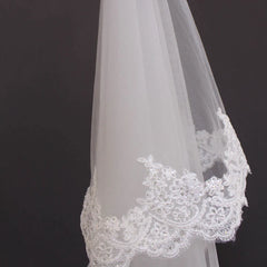 Voile de Mariage Double