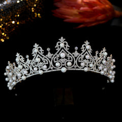 Diadème de mariée en perle