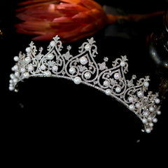 Diadème de mariée en perle