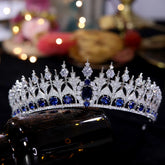 Diadème Mariage Bleu