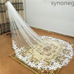 Voile de Mariée mi-long