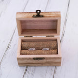 Boite a Alliances en Bois Ancien