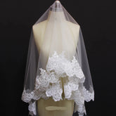 Voile de Mariage Double