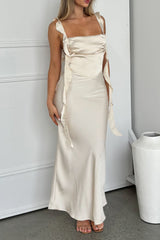 Robe De Mariée Satin Dos Nu