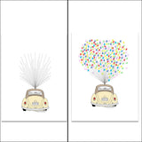 Arbre à empreinte mariage - Voiture