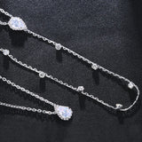 Bijou collier de dos élégance