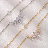 Collier de dos argenté étincelant