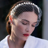 Voile de Mariée devant Visage