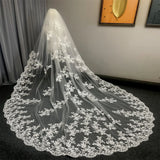 Voile de Mariée Dentelle Blanc