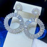 Boucle d'oreilles ronde