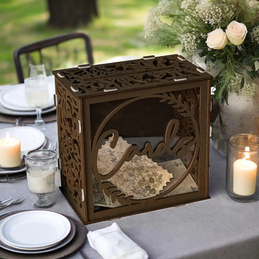 Urne de Mariage Rustique