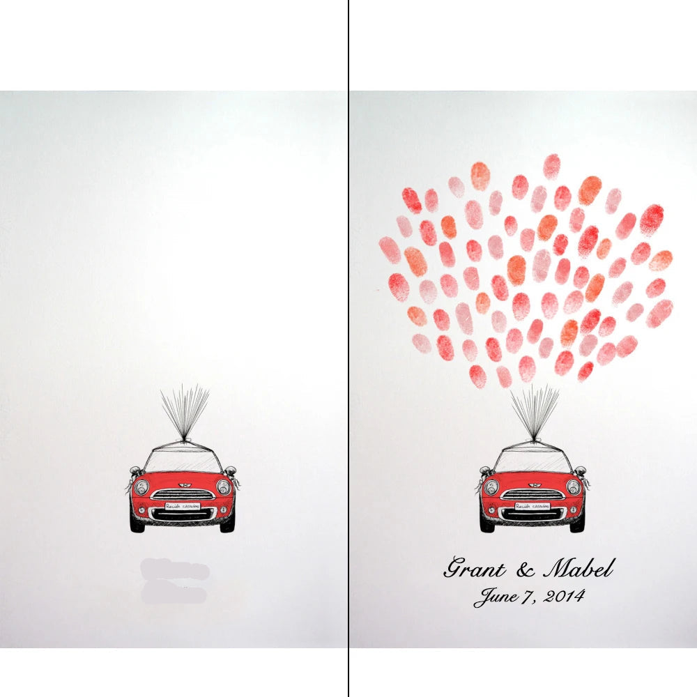 Arbre à empreinte mariage - Automobile - vue 2