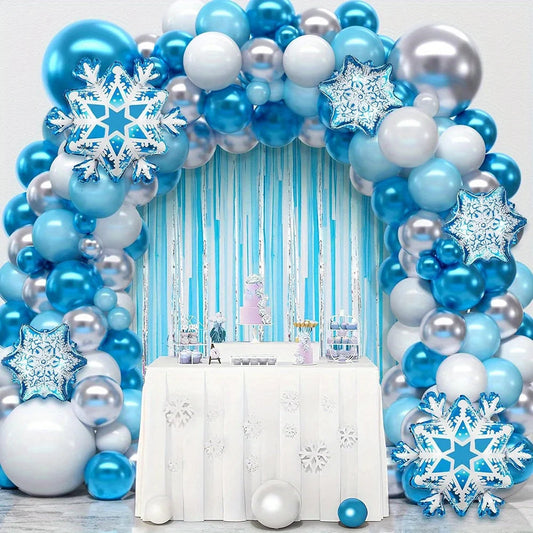 Arche de Ballon Hiver - Noël - vue 1