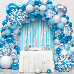 Arche de Ballon Hiver - Noël - vue 1
