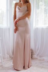 Robe De Mariée Satin Champagne