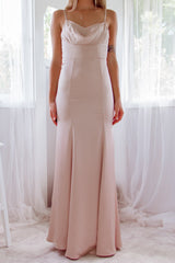 Robe De Mariée Satin Champagne