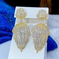 Boucle d'oreilles Crystal - vue 2