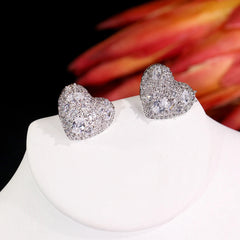 Boucles d'oreilles Coeur - vue 4