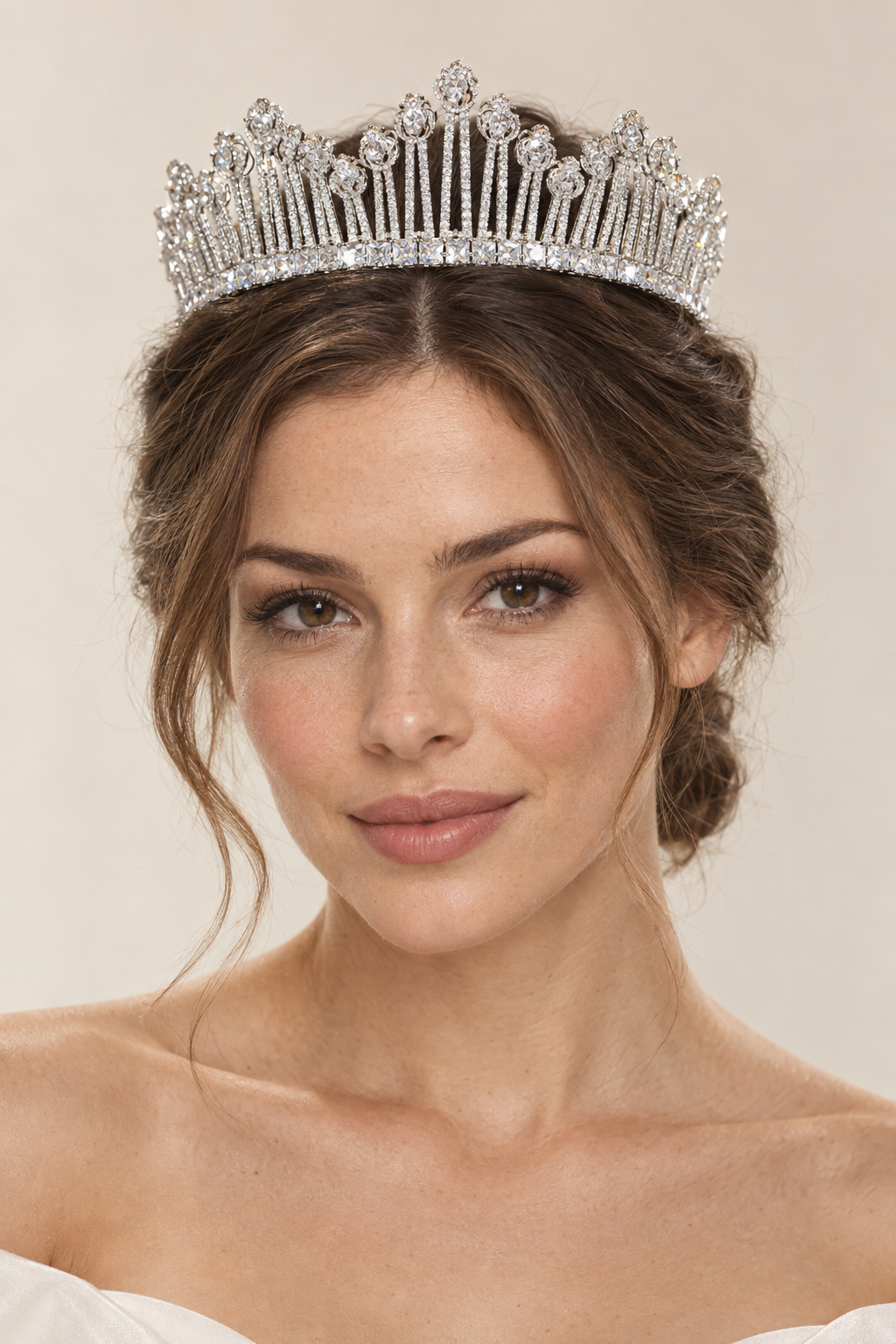 Couronne Clarisse porté