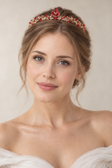 Couronne Enfant Princesse porté