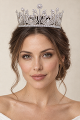 Couronne Célestine porté