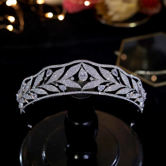 Diademe Mariage Luxe