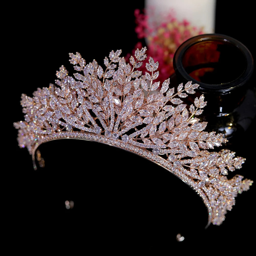Diadème Mariage Rose Gold - vue 2