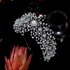 Diadème Mariage Fleurs - vue 3