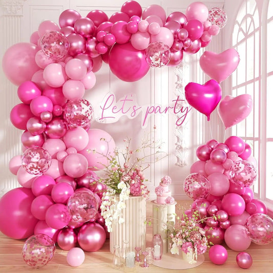 Kit de Ballon Arche de Mariage - Coeur - vue 1