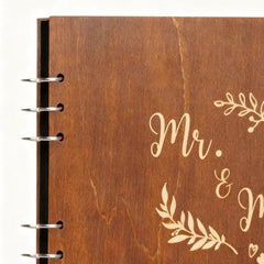 Livre D'or Mariage Bois - vue 2