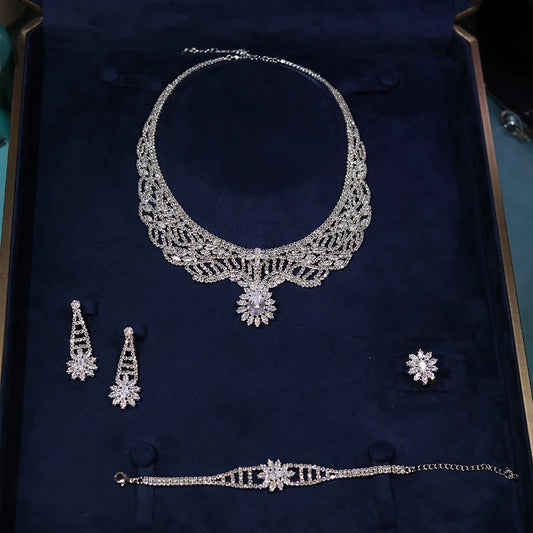Parure De Bijoux 4 Pièces