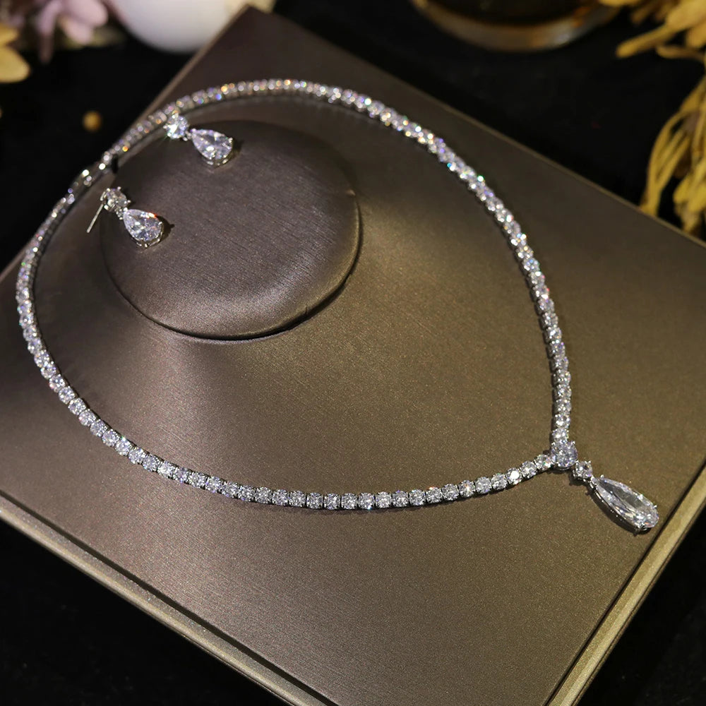 Parure de Mariage avec Pendentif - vue 3