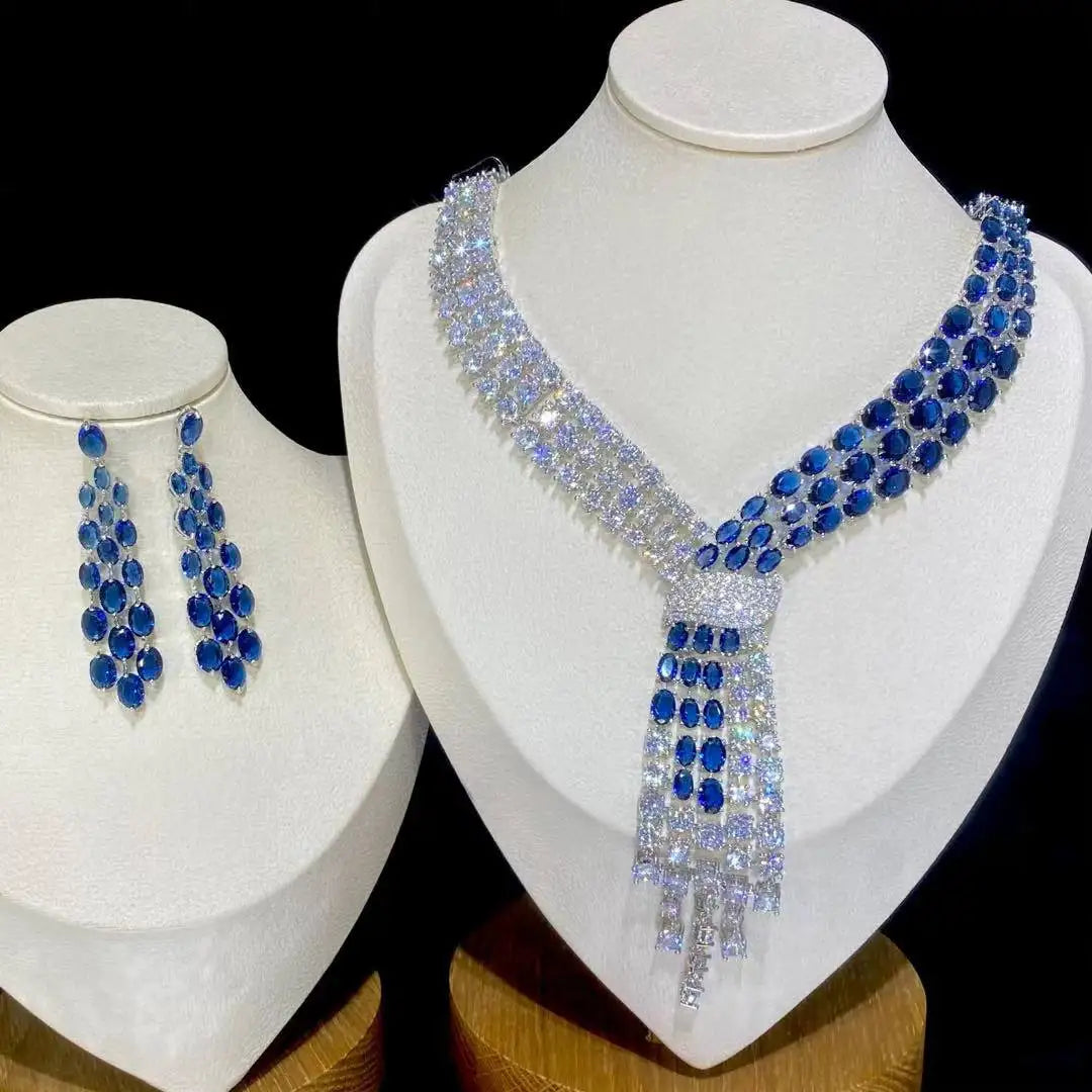 Parure Othilie Bleue