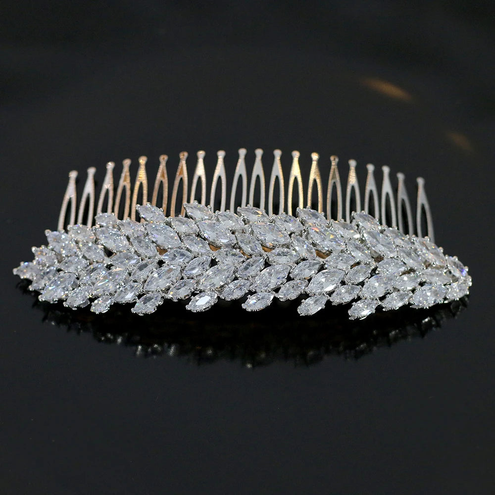 Peigne Argenté de Mariage - vue 2