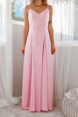 Robe De Mariée Satin Col V