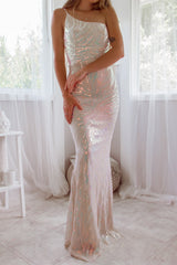 Robe De Mariée Asymétrique Irisée - vue 8