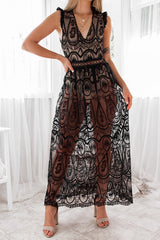Robe De Mariée Bohème En Dentelle - vue 1