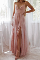 Robe De Mariée Fluide À Sequins - vue 2
