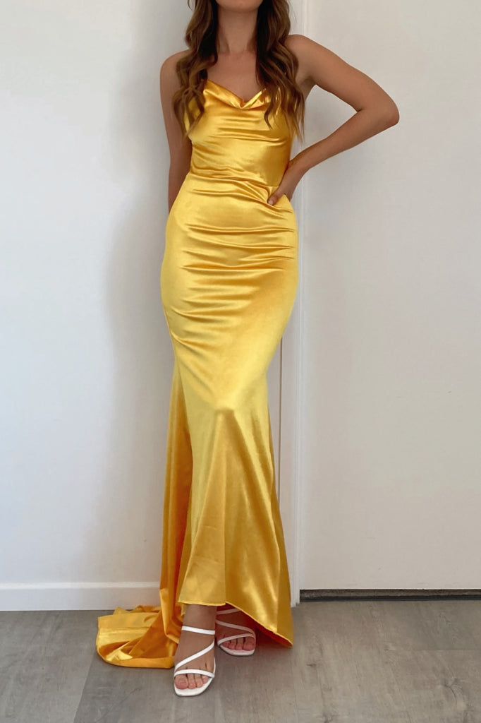 Robe De Mariée Satin Dos Nu Belinda - vue 4