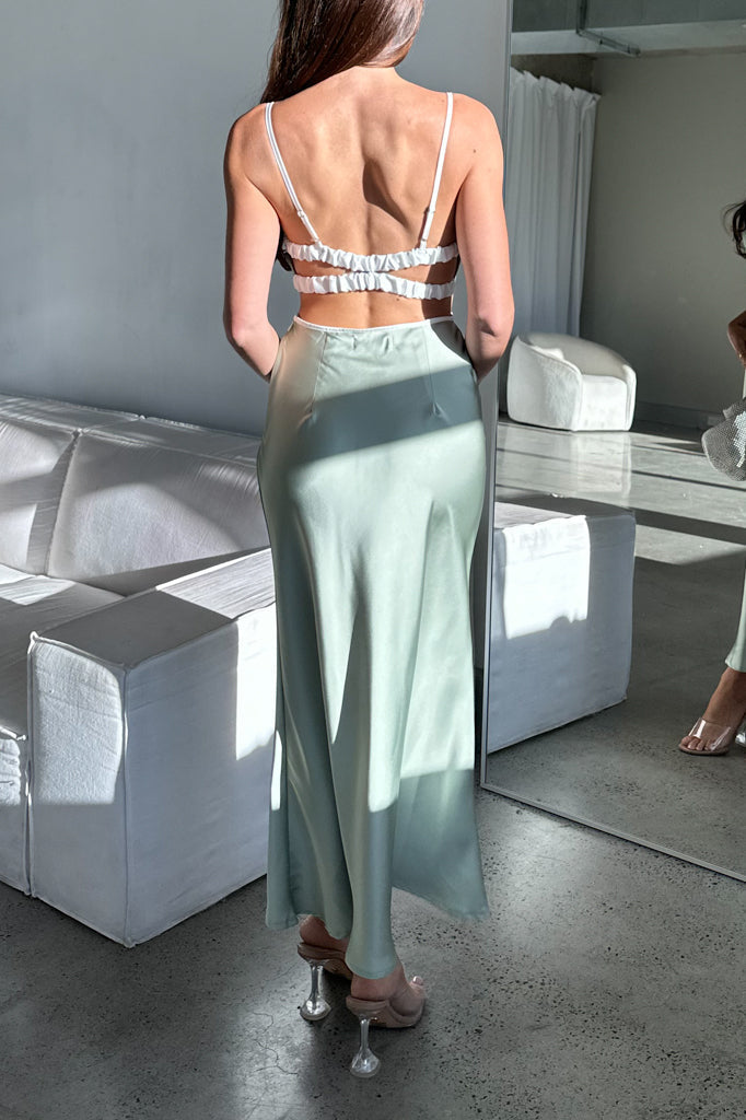 Robe De Mariée Satin Dos Nu Sofia - vue 2