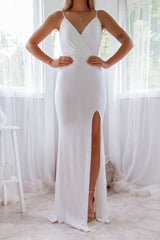 Robe De Mariée Sirène À Sequins Liana - vue 14