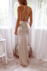 Robe De Mariée Sirène Pailletée Milan - vue 2