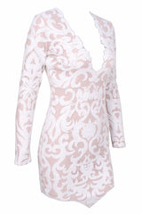 Robe De Soirée Sirène À Sequins - vue 7