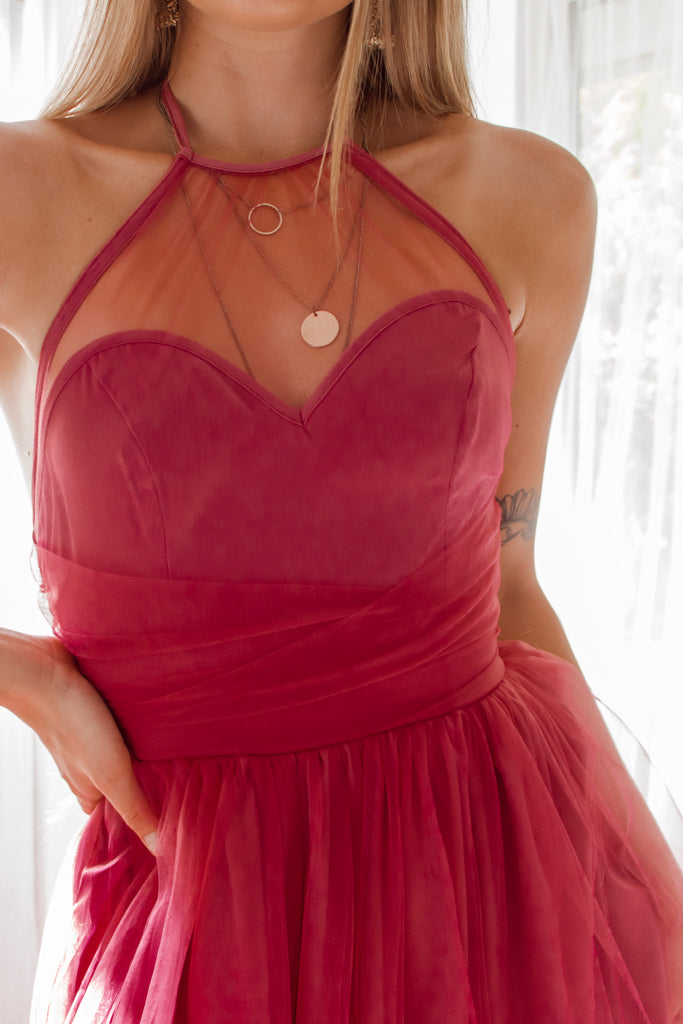 Robe Longue Halter Bohème Chic - vue 14