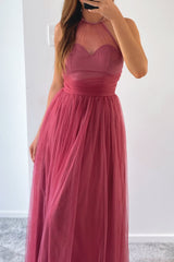 Robe Longue Halter Bohème Chic - vue 3